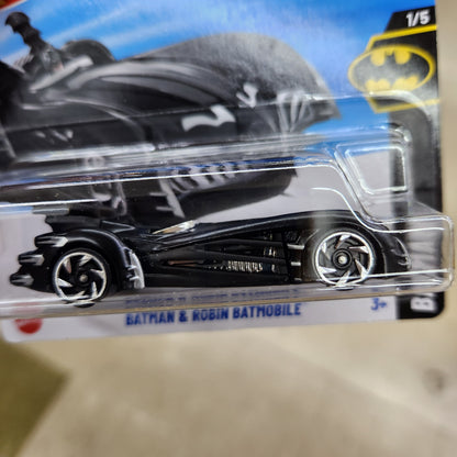 Hot Wheels - Batman & Robin Batmobile - Short Card
