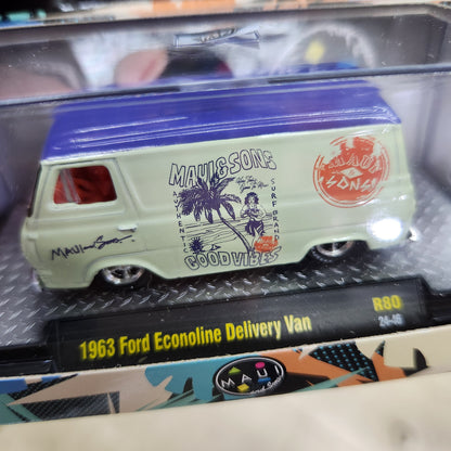 M2 Machines - 'Detroit Muscle' Mix 80 - 1963 Ford Econoline Delivery Van