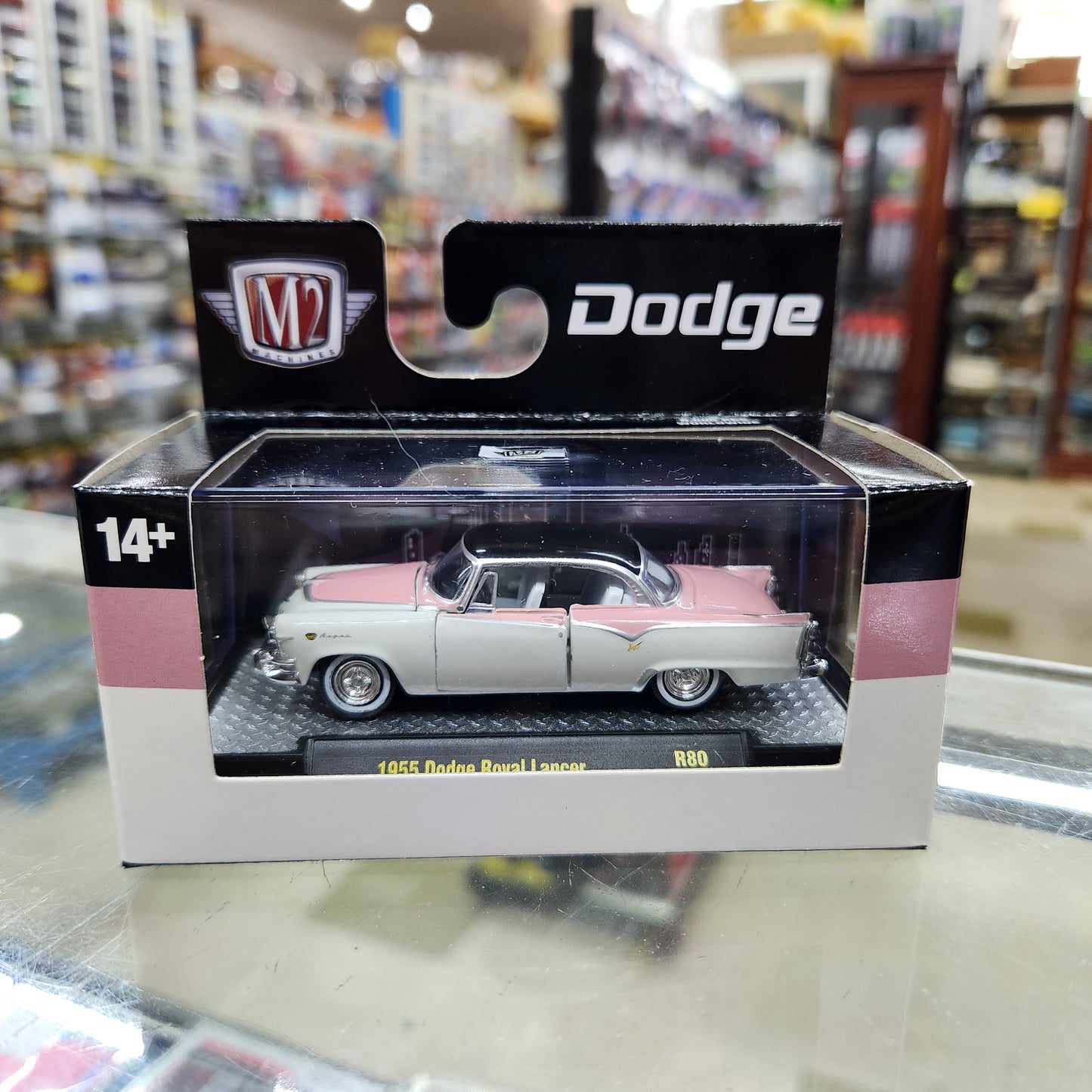 M2 Machines - 'Detroit Muscle' Mix 80 - 1955 Dodge Royal Lancer