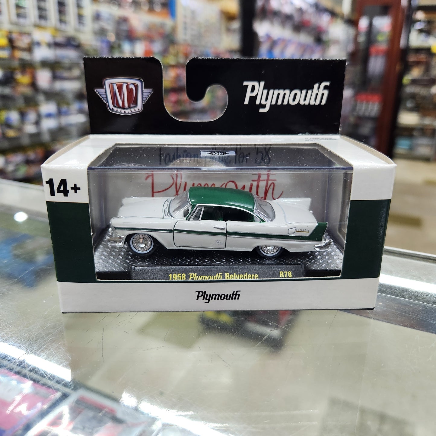 M2 Machines - 'Auto-Meets' Mix 78 - 1958 Plymouth Belvedere