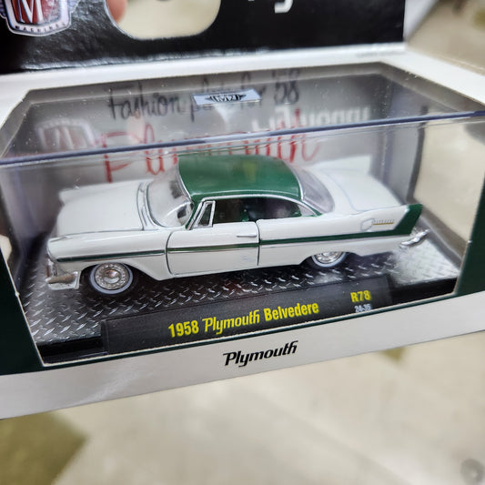 M2 Machines - 'Auto-Meets' Mix 78 - 1958 Plymouth Belvedere