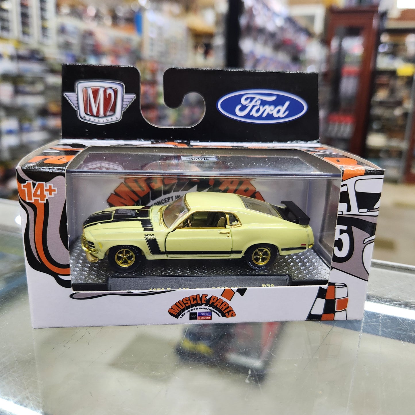 M2 Machines - 'Auto-Meets' Mix 78 - 1970 Ford Mustang Boss 302 **CHASE**