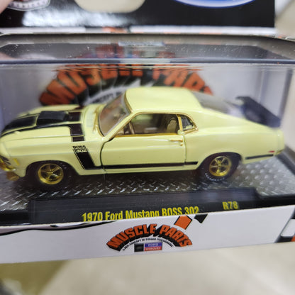 M2 Machines - 'Auto-Meets' Mix 78 - 1970 Ford Mustang Boss 302 **CHASE**