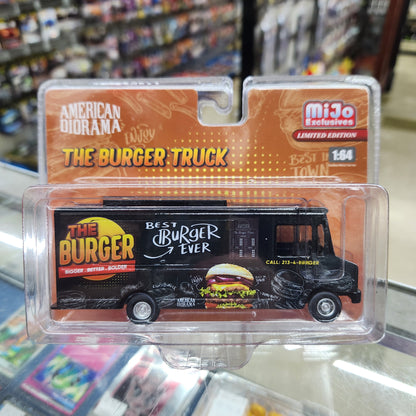 American Diorama - Food Truck 'Burger Truck' - 1:64 Scale