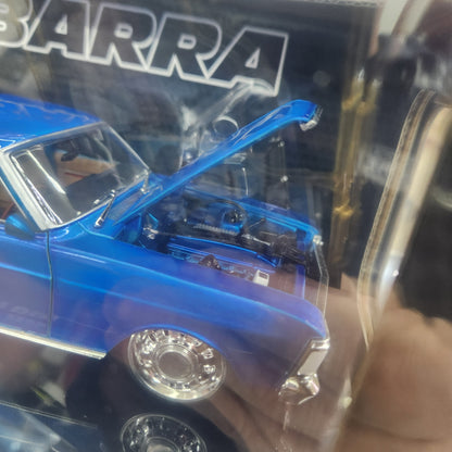 DDA - Ford XY Falcon Ute Custom Supercharged 'BARRA' Engine (Blue) - 1:24 Scale