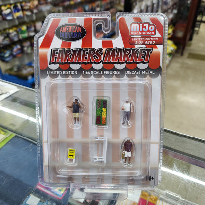 American Diorama - Diecast Figures - Farmers Market - 1:64 Scale