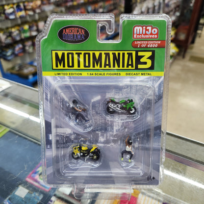 American Diorama - Diecast Figures - Moto Mania #3 - 1:64 Scale