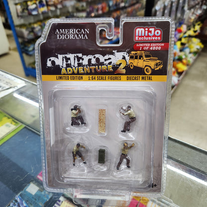 American Diorama - Diecast Figures - Road Adventure #2 - 1:64 Scale