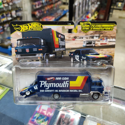 Hot Wheels - Team Transport - Sakura Sprinter / '70 Plymouth AAR Cuda