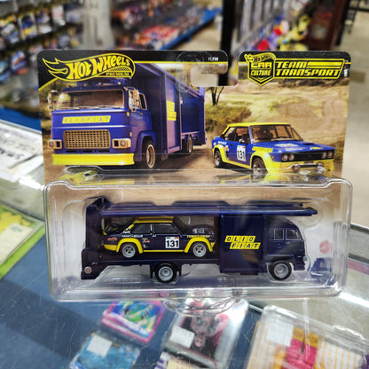Hot Wheels - Team Transport - Second Story Lorry / Fiat 131 Abarth