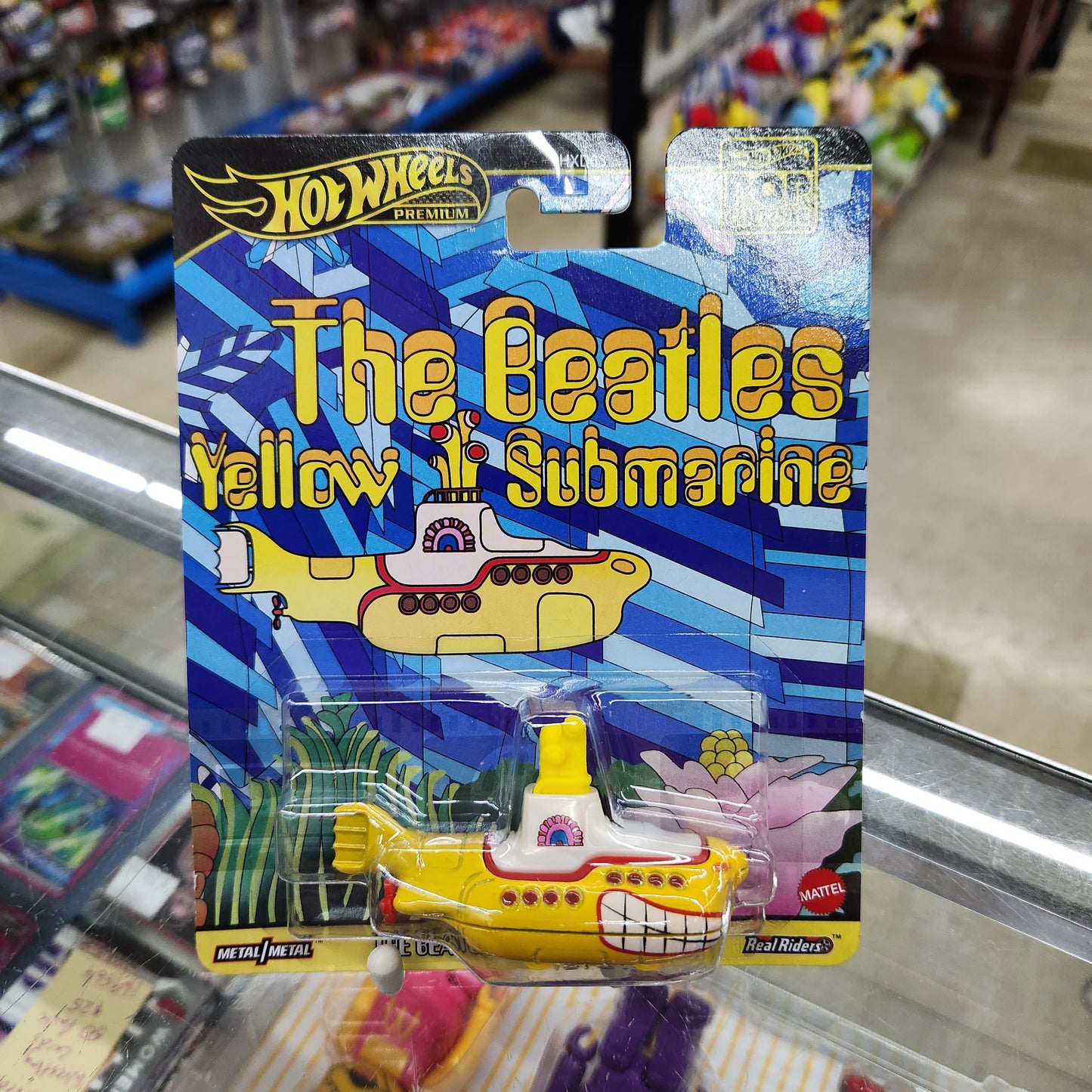 Hot Wheels Premium - Pop Culture - 'The Beatles' - Yellow Submarine