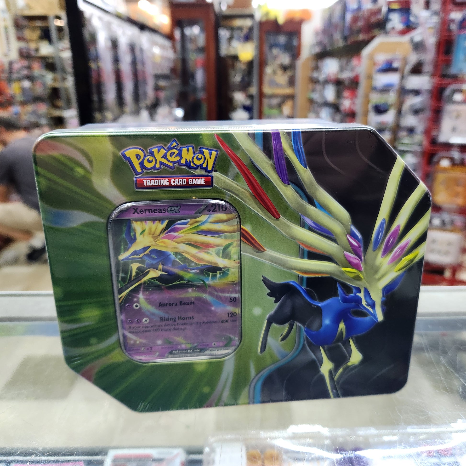 Pokemon TCG - Azure Legends Tin - Xerneas Ex Relove Oxley - Vintage, Vinyl & Collectibles Pokemon TCG - Azure Legends Tin - Xerneas Ex Relove Oxley - Vintage, Vinyl & Collectibles