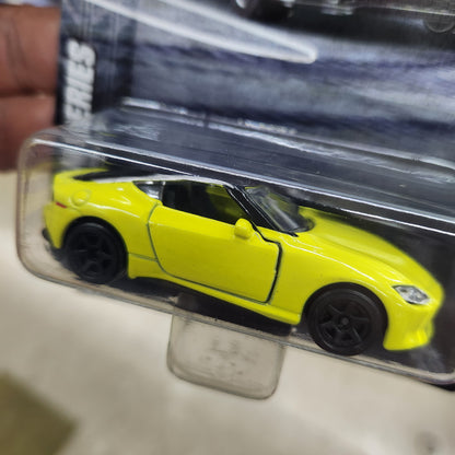 Majorette - Japan Series - Premium Cars - Nissan Z (Vibrant Yellow) - 1:64 Scale