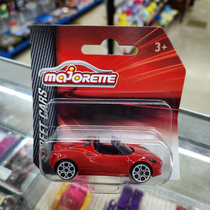 Majorette - Street Cars - Alfa Romeo 4C Spyder (Red) - Short Card