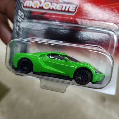 Majorette - Street Cars - Ford GT (Green) - Short Card