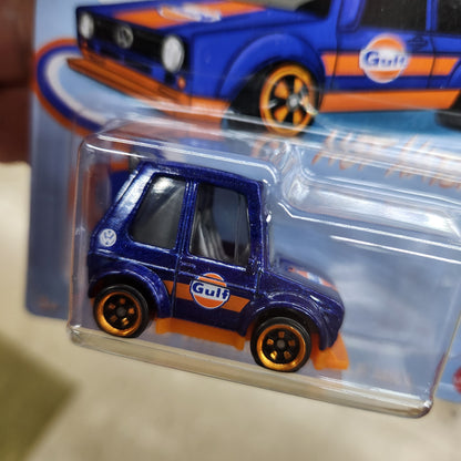 Hot Wheels - Tooned 'Gulf' Series - Tooned Volkswagen Golf Mk 1