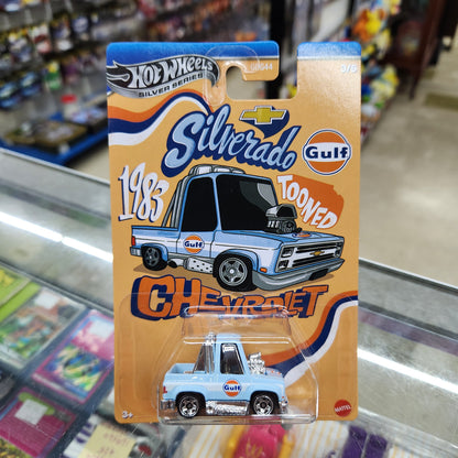 Hot Wheels - Tooned 'Gulf' Series - Toon'd '83 Chevy Silverado