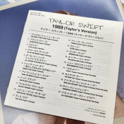 Taylor Swift, 1989 (Taylors Version) (Japan Import) 1CD + Booklet