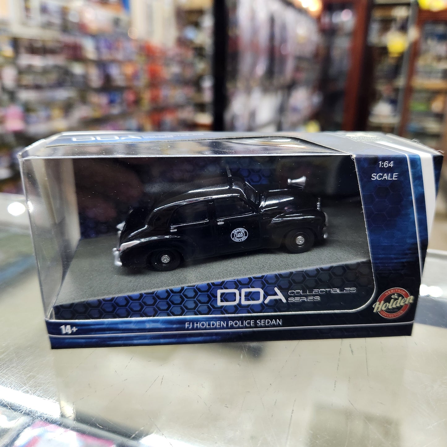 DDA - Holden 1955 FJ Police Car - 1:64 Scale