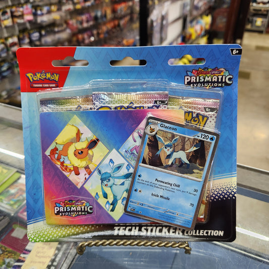 Pokemon TCG - Scarlet & Violet: Prismatic Evolutions Tech Sticker - Glaceon