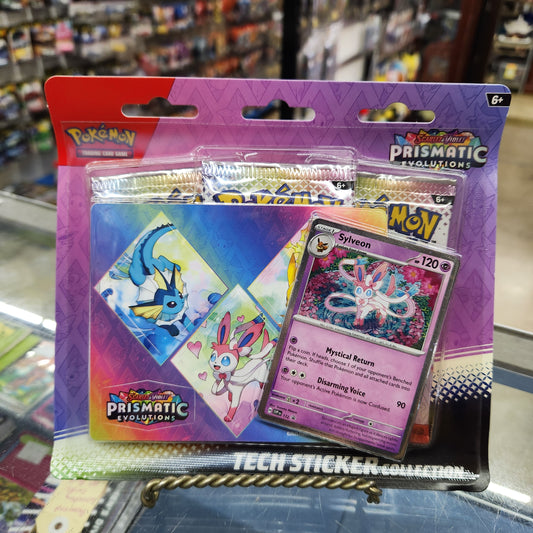 Pokemon TCG - Scarlet & Violet: Prismatic Evolutions Tech Sticker - Sylveon