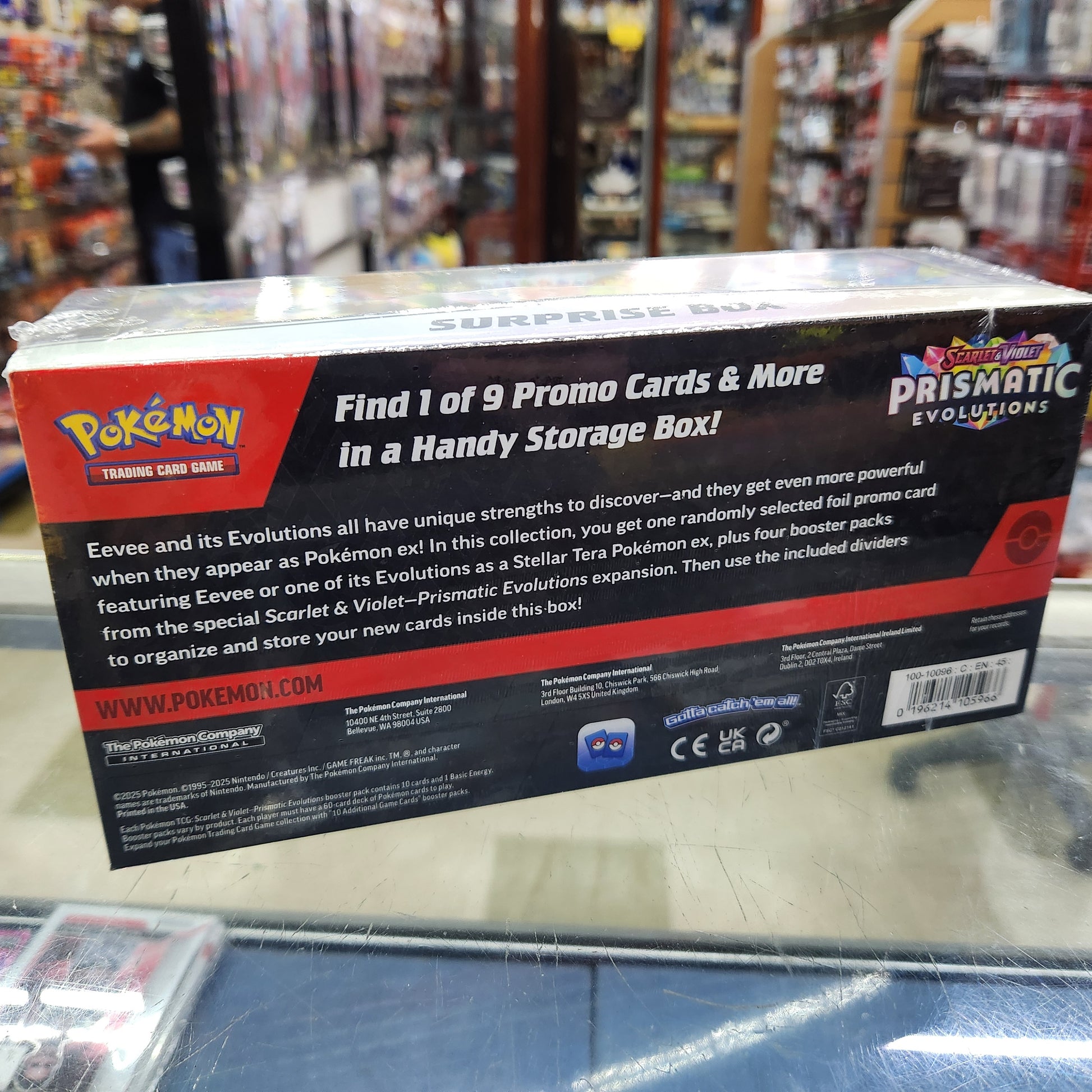 Pokemon TCG - Scarlet & Violet: Prismatic Evolutions Surprise Box Relove Oxley - Vintage, Vinyl & Collectibles Pokemon TCG - Scarlet & Violet: Prismatic Evolutions Surprise Box Relove Oxley - Vintage, Vinyl & Collectibles