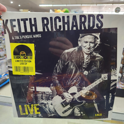NEW - Keith Richards, Live 3.10.22 EP - RSD2025