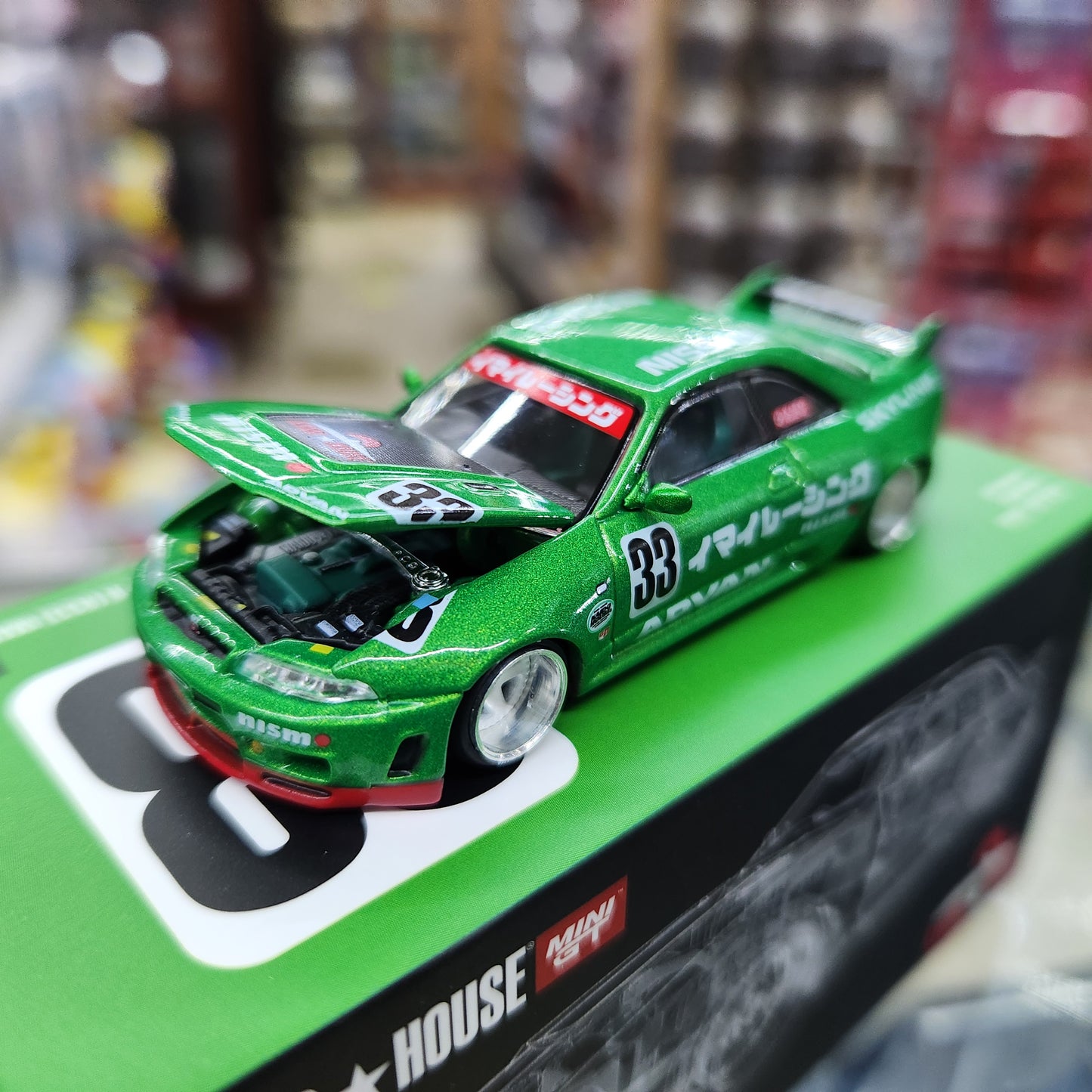 MiniGT - Kaido House Nissan Skyline GT-R (R33) Imai Racing