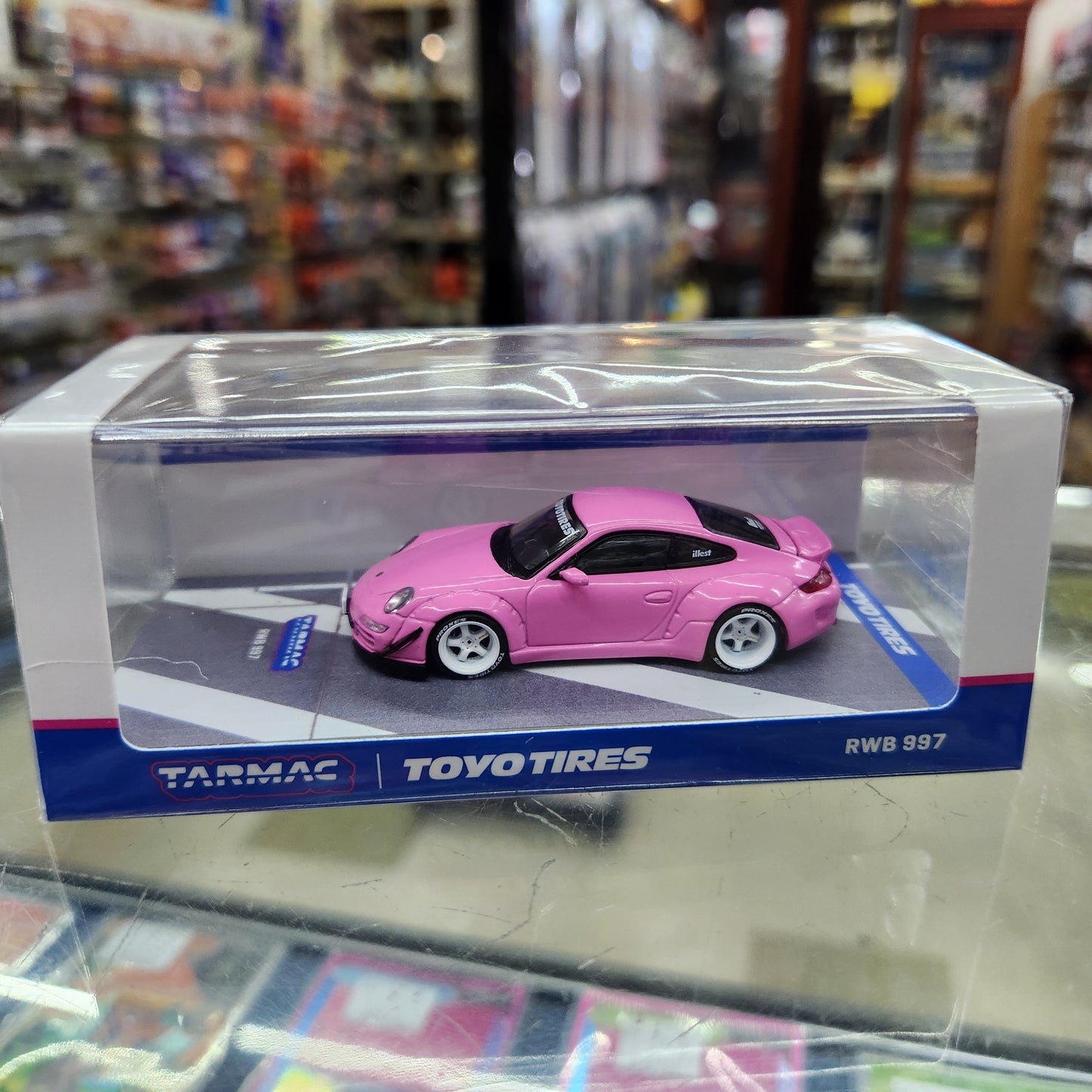 Tarmac Works - Porsche RWB 997 (Pink) - 1:64 Scale