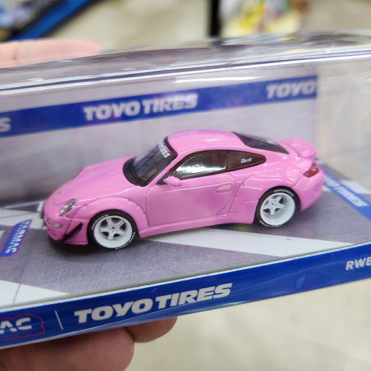 Tarmac Works - Porsche RWB 997 (Pink) - 1:64 Scale