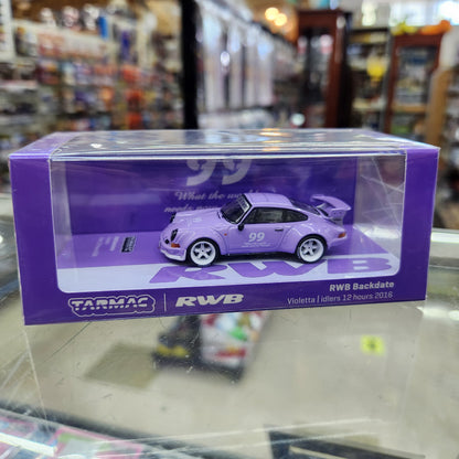 Tarmac Works - Porsche RWB Backdate (Violetta) - 1:64 Scale