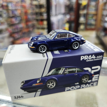 Pop Race - Singer Monaco (Midnight Blue) - 1:64 Scale