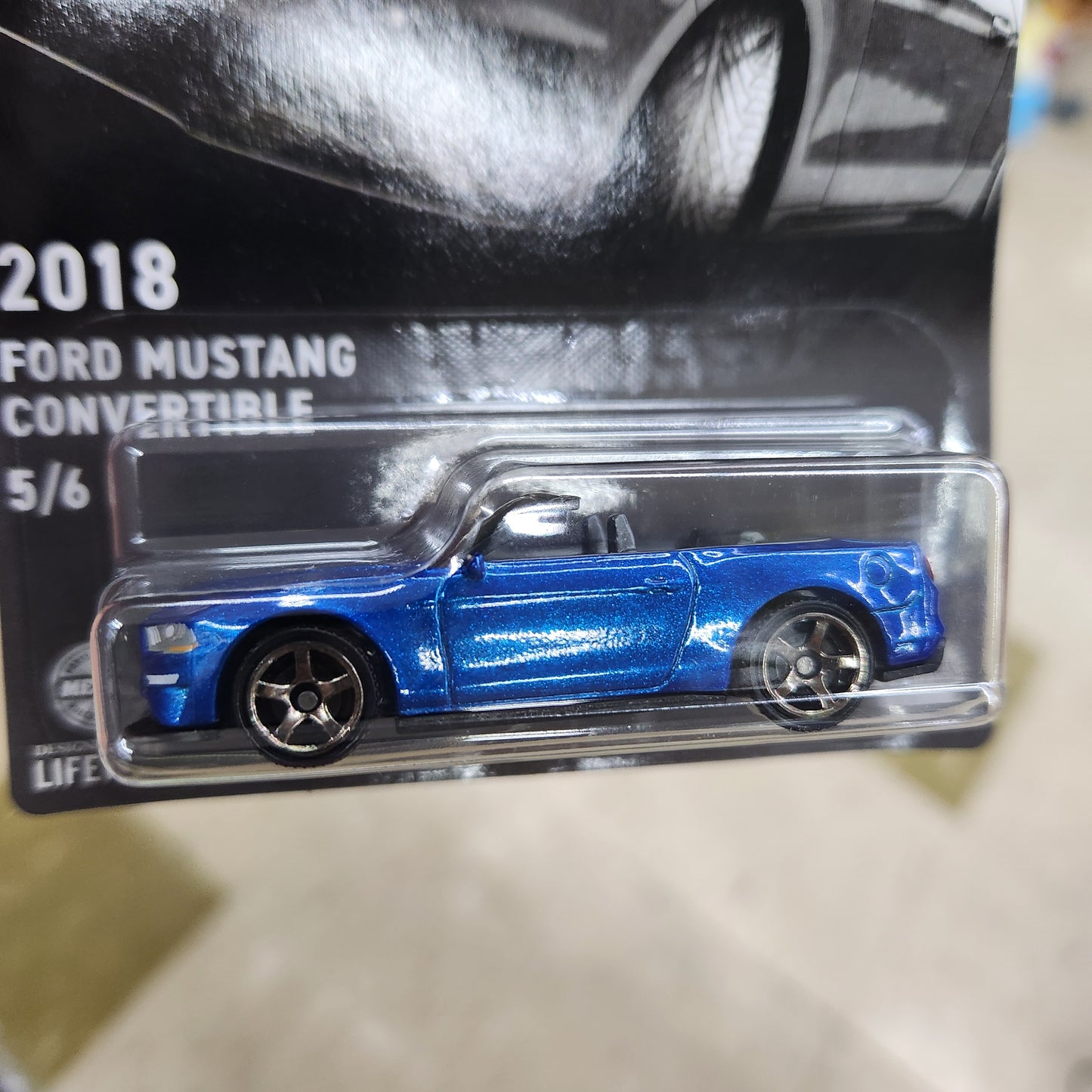 Matchbox - American Convertible Series - 2018 Ford Mustang Convertible - 1:64 Scale