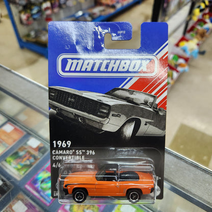 Matchbox - American Convertible Series - 1969 Camaro SS 396 Convertible - 1:64 Scale