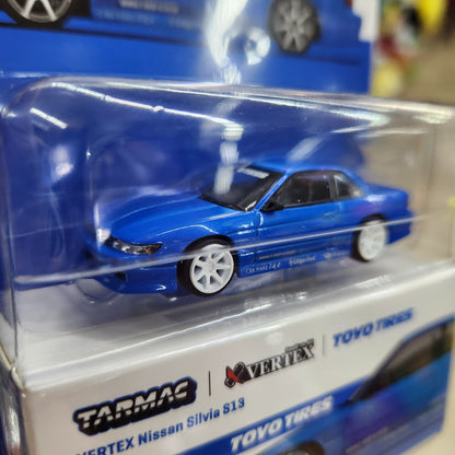 Tarmac Works - Nissan Vertex Silvia (S13) 'Toyo Tires' - 1:64 Scale