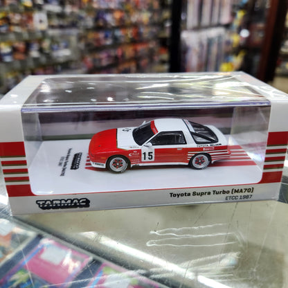 Tarmac Works - Toyota 1987 Supra Turbo MA70 #15 Micangeli/Calderari ETCC - 1:64 Scale