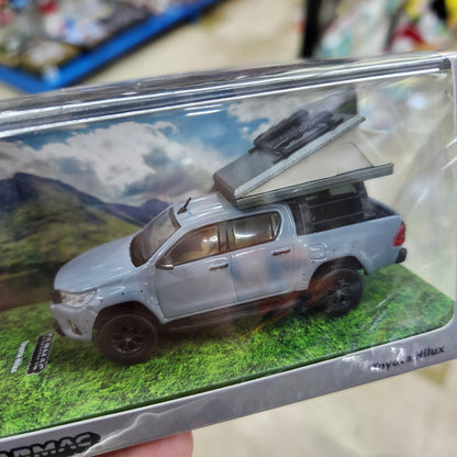 Tarmac Works - Toyota Hilux with Camping Tent - 1:64 Scale