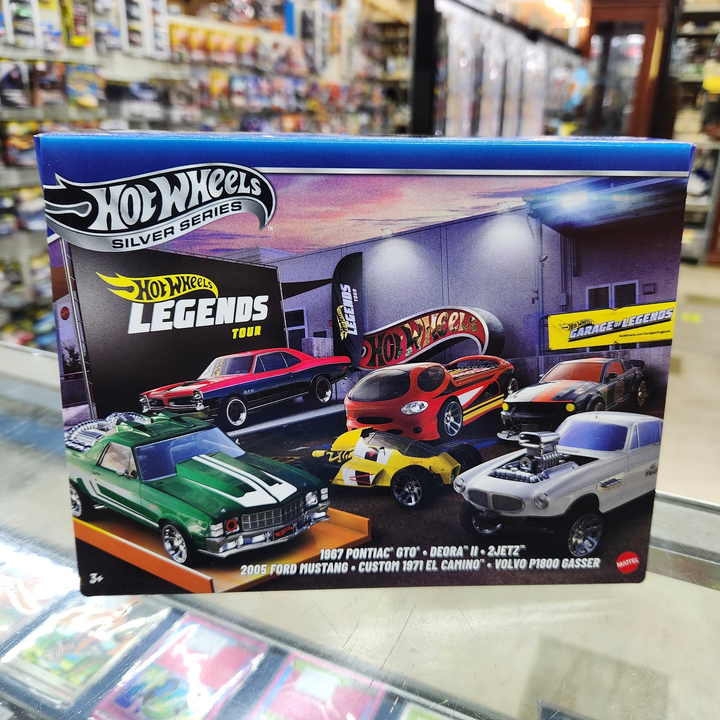 Hot Wheels - 2025 Legends Tour Themed Multi Pack - Pack of 6 Cars