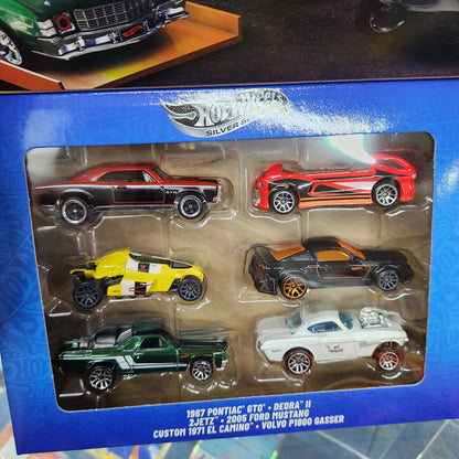 Hot Wheels - 2025 Legends Tour Themed Multi Pack - Pack of 6 Cars