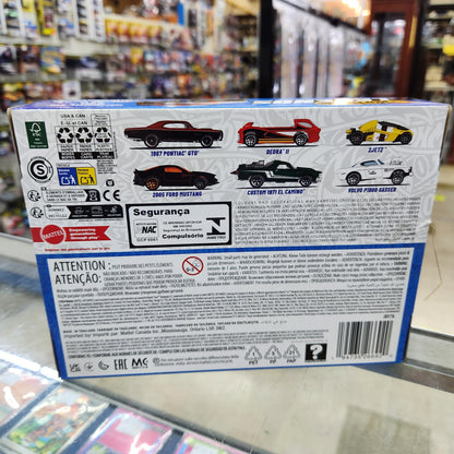 Hot Wheels - 2025 Legends Tour Themed Multi Pack - Pack of 6 Cars