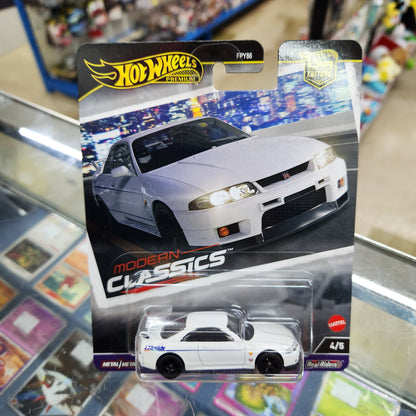 Hot Wheels Premium - Car Culture - 'Modern Classics' - Nissan Skyline GT-R (R33) - 1:64 Scale