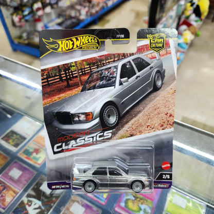 Hot Wheels Premium - Car Culture - 'Modern Classics' - 1990 Mercedes-Benz 190 E 2.5-16 Evolution II