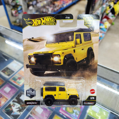 Hot Wheels Premium - Car Culture - 'HW Off Road' - Land Rover Defender 90