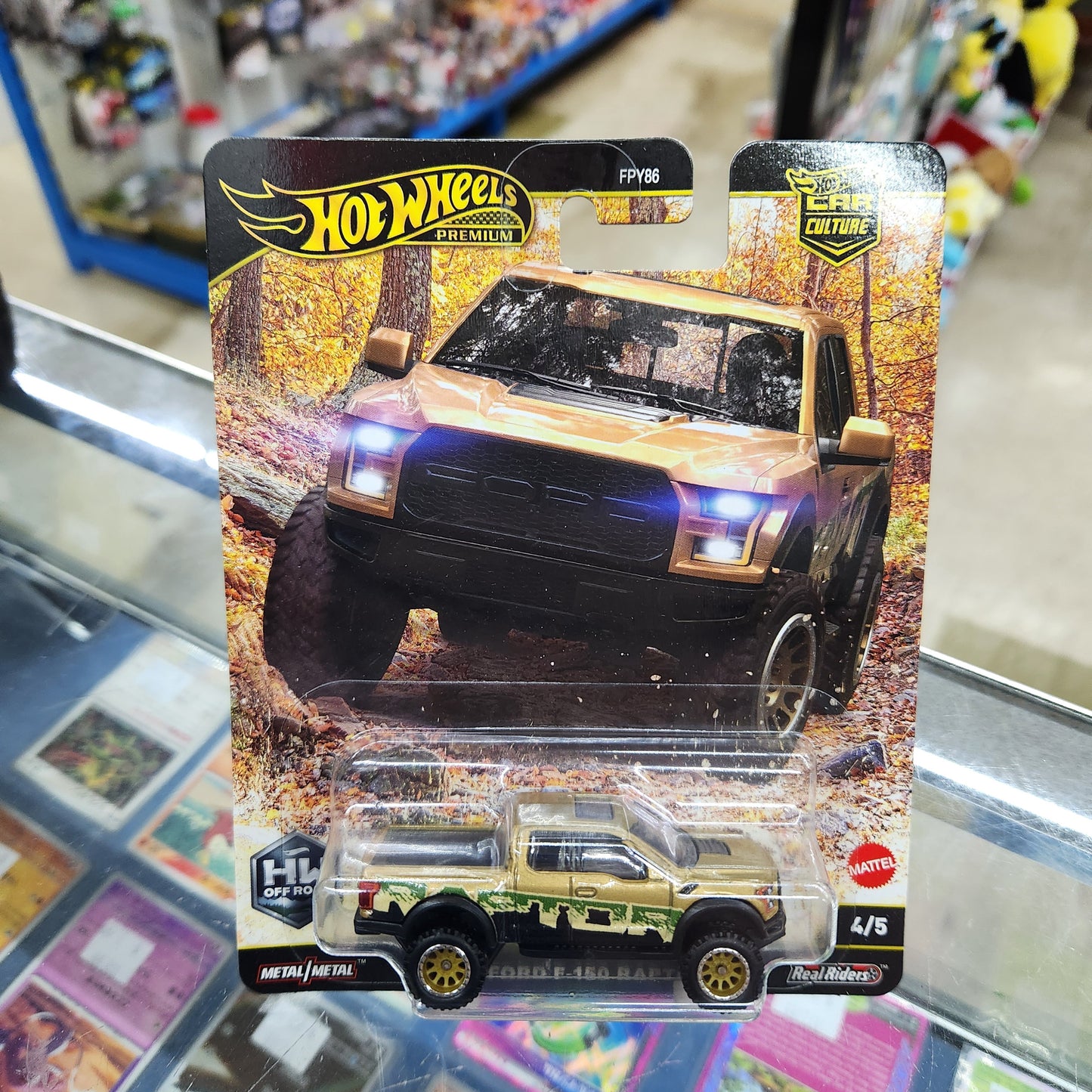 Hot Wheels Premium - Car Culture - 'HW Off Road' - 2017 Ford F-150 Raptor