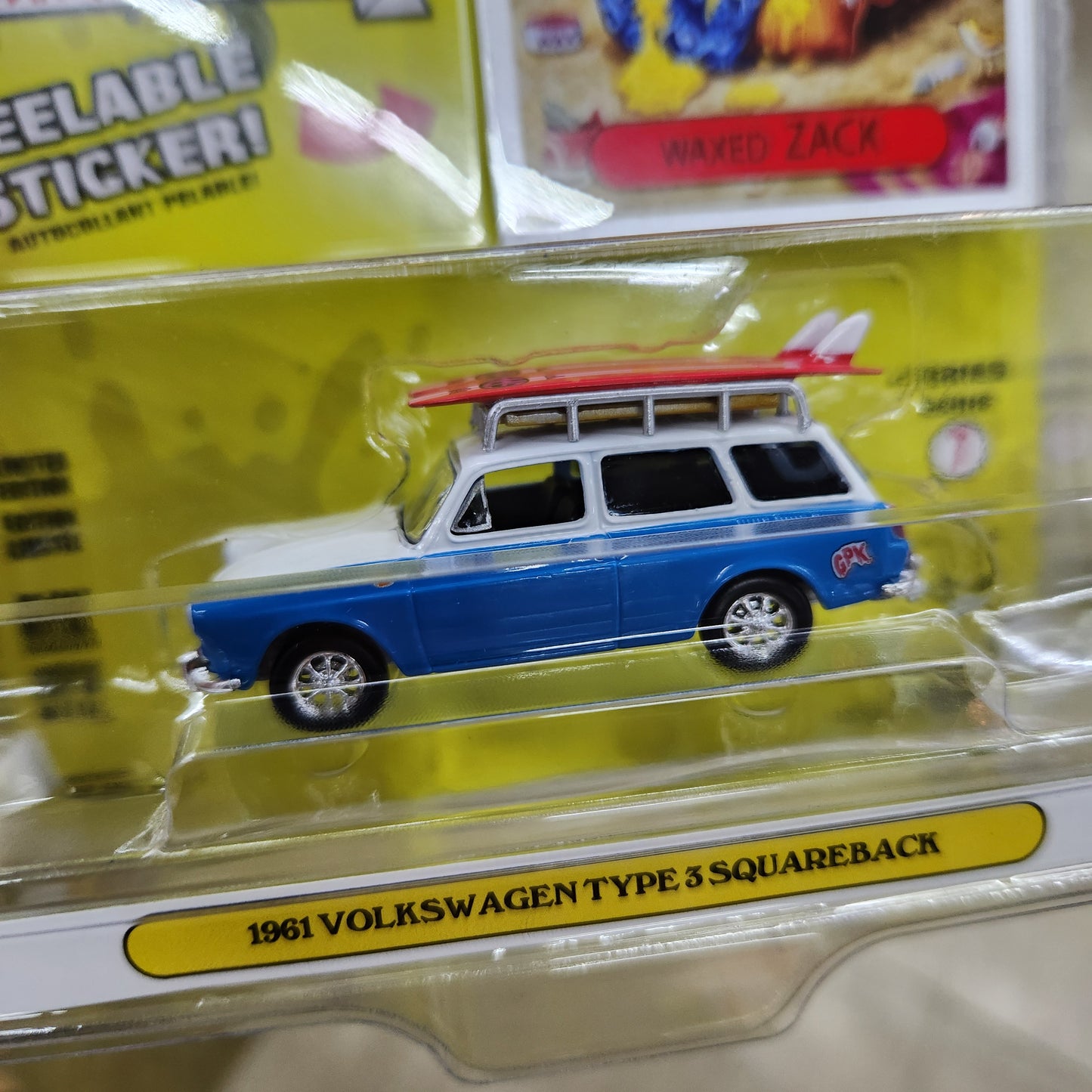 Greenlight - 'Garbage Pail Kids' - 1961 Volkswagen Type 3 Squareback - 1:64 Scale