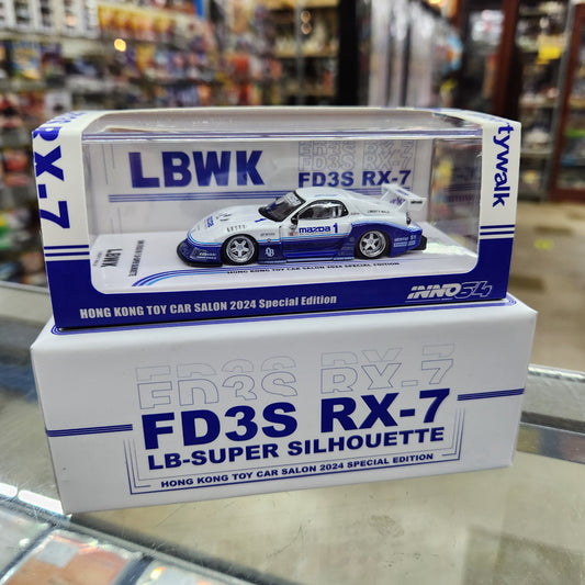 INNO64 - LBWK Mazda RX7 (FD3S) LB Super Silhouette 'Hong Kong Toy Car Salon 2024 Special Edition'