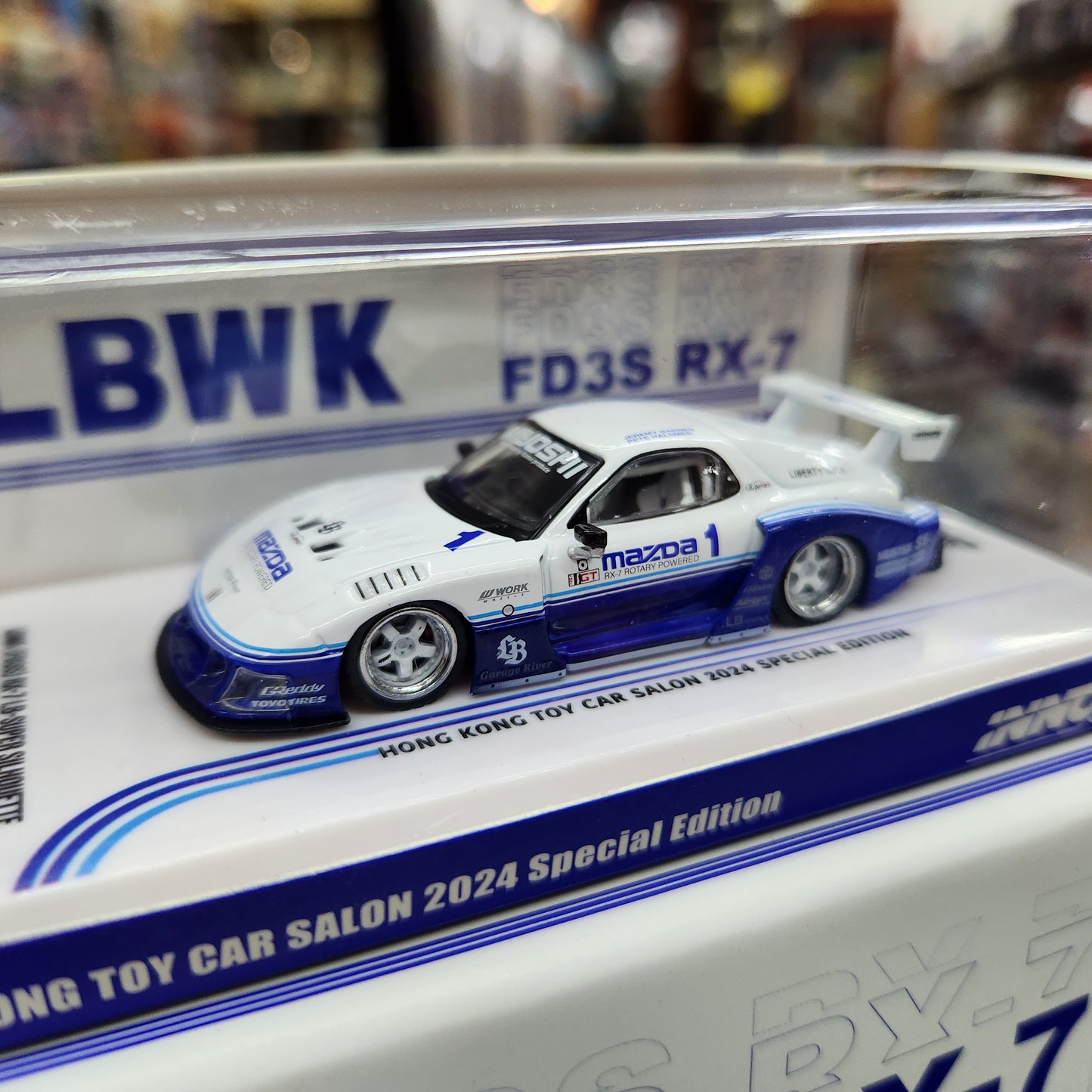 INNO64 - LBWK Mazda RX7 (FD3S) LB Super Silhouette 'Hong Kong Toy Car Salon 2024 Special Edition'