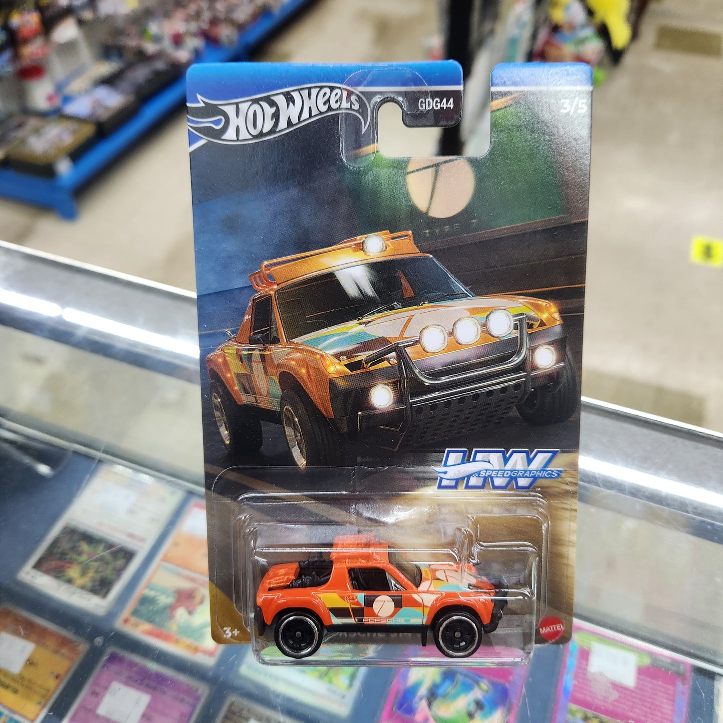Hot Wheels - 'Speed Graphics' - Porsche 914 Safari - 1:64 Scale