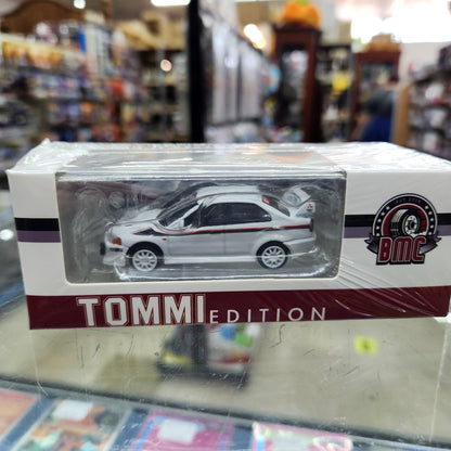 BMC - Mitsubishi Lancer Evolution VI 'Tommi Edition' (White) - 1:64 Scale