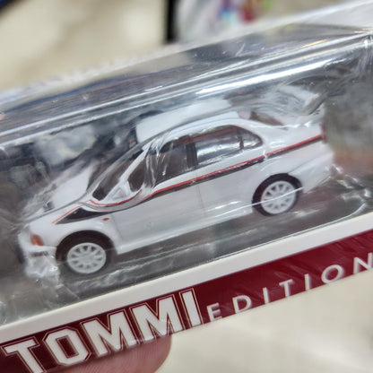 BMC - Mitsubishi Lancer Evolution VI 'Tommi Edition' (White) - 1:64 Scale